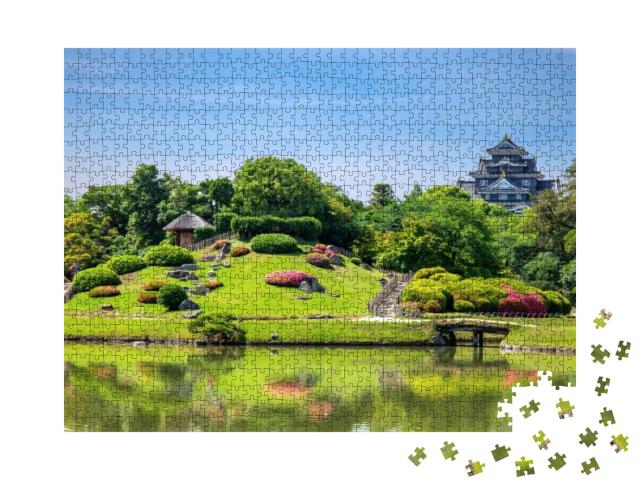 Korakuen Park, Okayama, Japan... Jigsaw Puzzle with 1000 pieces