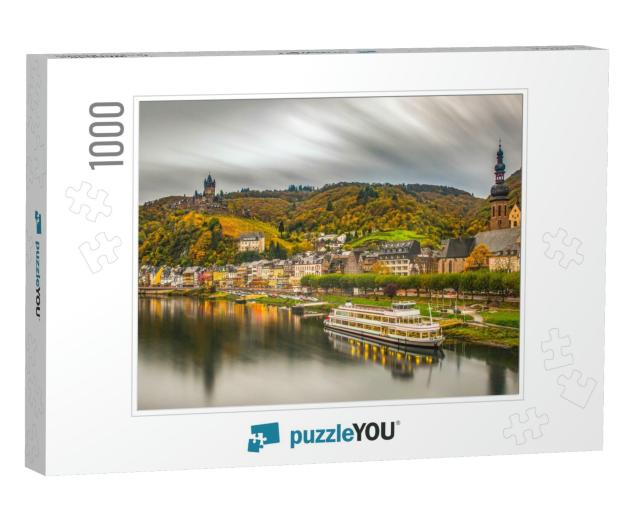 Cochem, Germany, Beautiful Historical Town on Romantic Mo... Jigsaw Puzzle with 1000 pieces