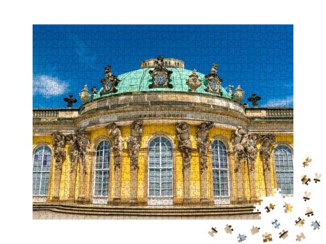 Sanssouci Palace, the Summer Palace of Frederick the Grea... Jigsaw Puzzle with 1000 pieces