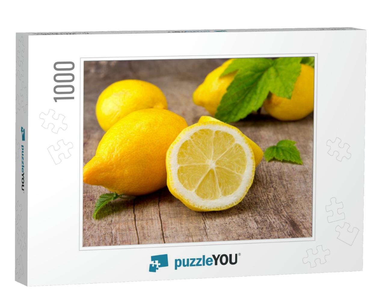 Fresh Lemons... Jigsaw Puzzle with 1000 pieces