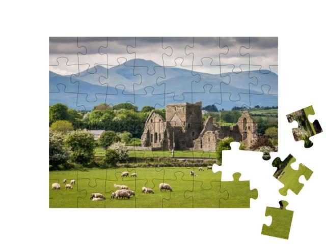 Idyllic Irish Landscape... Jigsaw Puzzle with 48 pieces