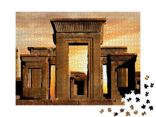 Persepolis - Capital of the Ancient Achaemenid Kingdom. A... Jigsaw Puzzle with 1000 pieces