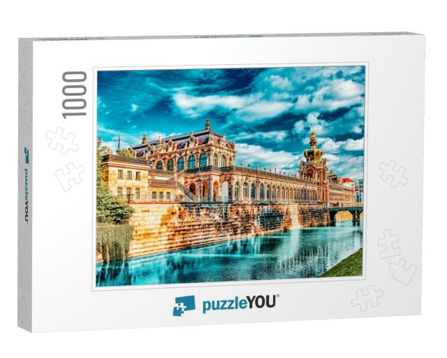 Zwinger Palace Der Dresdner Zwinger Art Gallery of Dresde... Jigsaw Puzzle with 1000 pieces