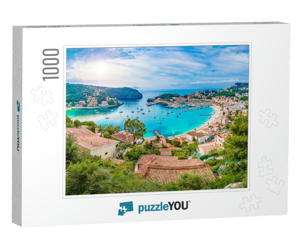 Panoramic View of Porte De Soller, Palma Mallorca, Spain... Jigsaw Puzzle with 1000 pieces