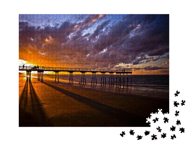 Hervey Bay Pier... Jigsaw Puzzle with 1000 pieces