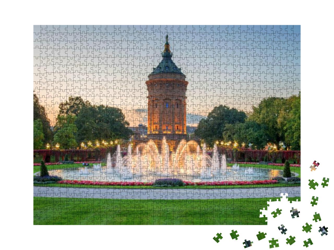 Mannheim, Germany... Jigsaw Puzzle with 1000 pieces