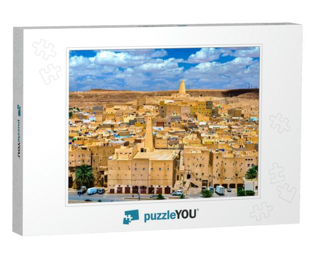 Ksar Bounoura, an Ancient Berber Town in the Mzab Valley... Jigsaw Puzzle