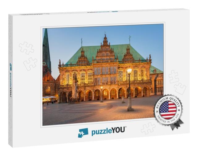 Town Hall of Bremen, Germany... Jigsaw Puzzle