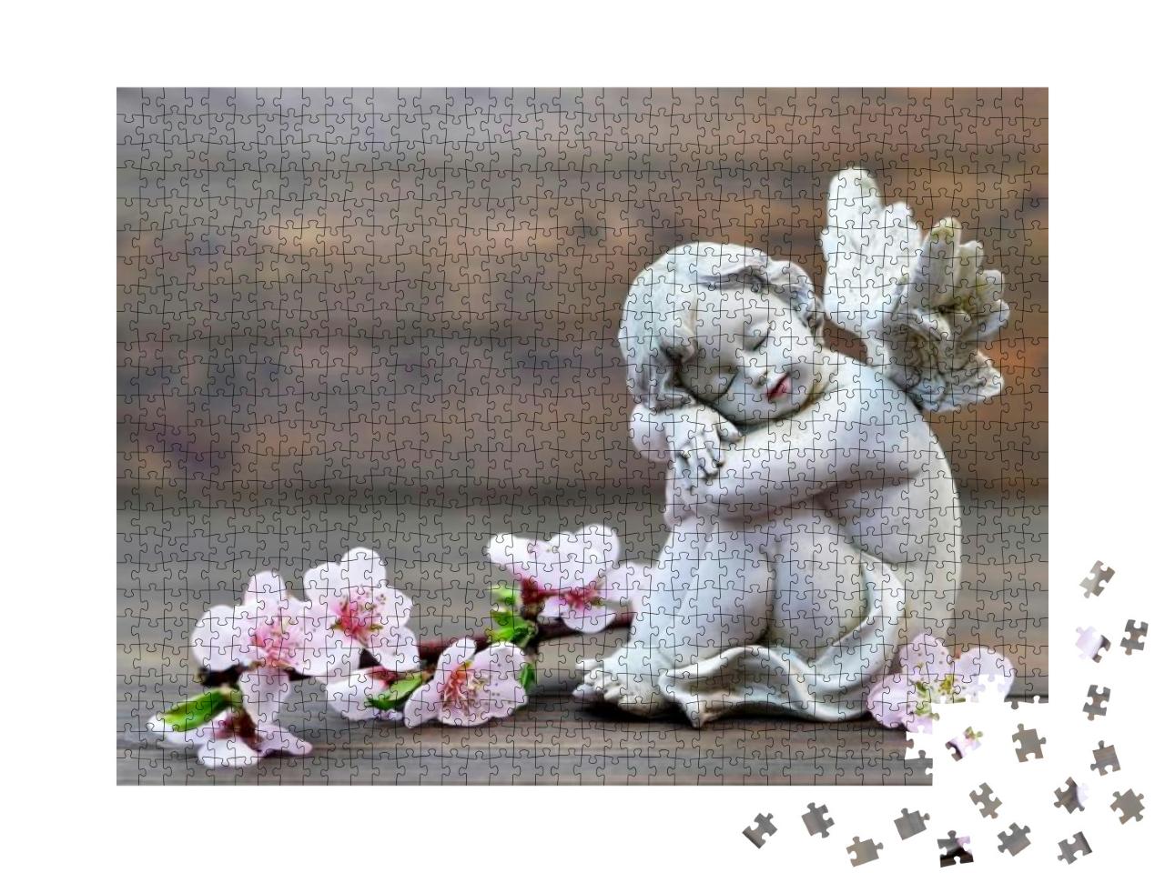 Angel Guardian Sleeping... Jigsaw Puzzle with 1000 pieces