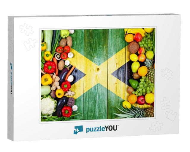 Fresh Fruits & Vegetables from Jamaica... Jigsaw Puzzle