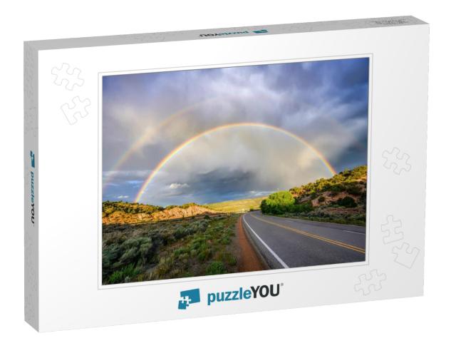 Rainbow Road After Storm Rain... Jigsaw Puzzle