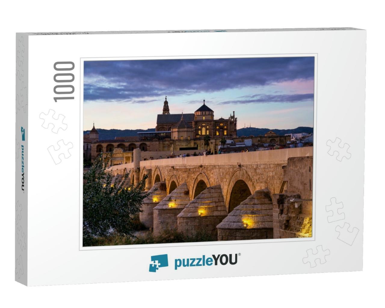 Mezquita-Cathedral & Puente Romano - Mosque-Cathedral & t... Jigsaw Puzzle with 1000 pieces
