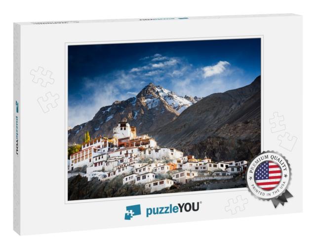 The Buddhist Monastery of Diskit in Nubra Valley in the I... Jigsaw Puzzle