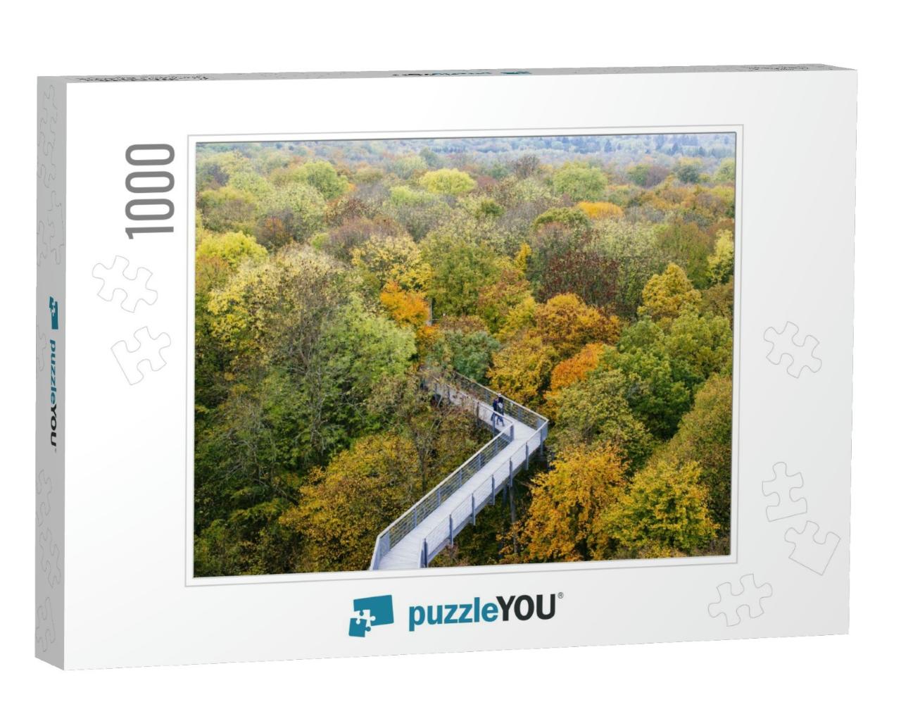 Tree Crown Trail in the Hainich National Park /Hainich- N... Jigsaw Puzzle with 1000 pieces