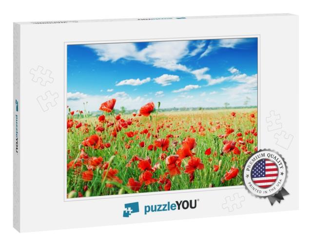 Poppies on Green Field... Jigsaw Puzzle