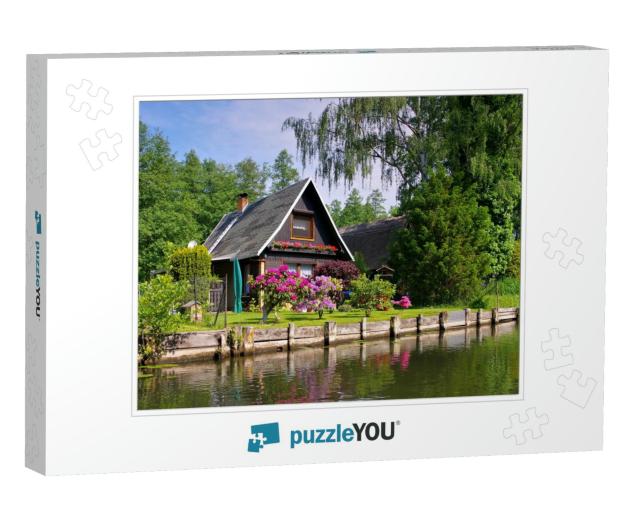 Spree Forest House on the Water, Brandenburg... Jigsaw Puzzle