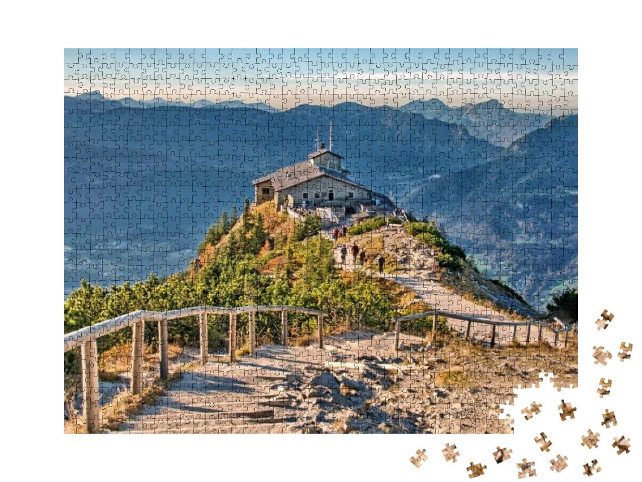 Kehlstein Eagles Nest Berchtesgaden Bavaria Germany Alps... Jigsaw Puzzle with 1000 pieces