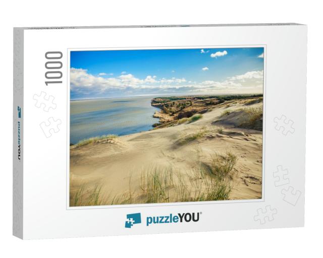 Sandy Grey Dunes At the Curonian Spit in Nida, Neringa, L... Jigsaw Puzzle with 1000 pieces