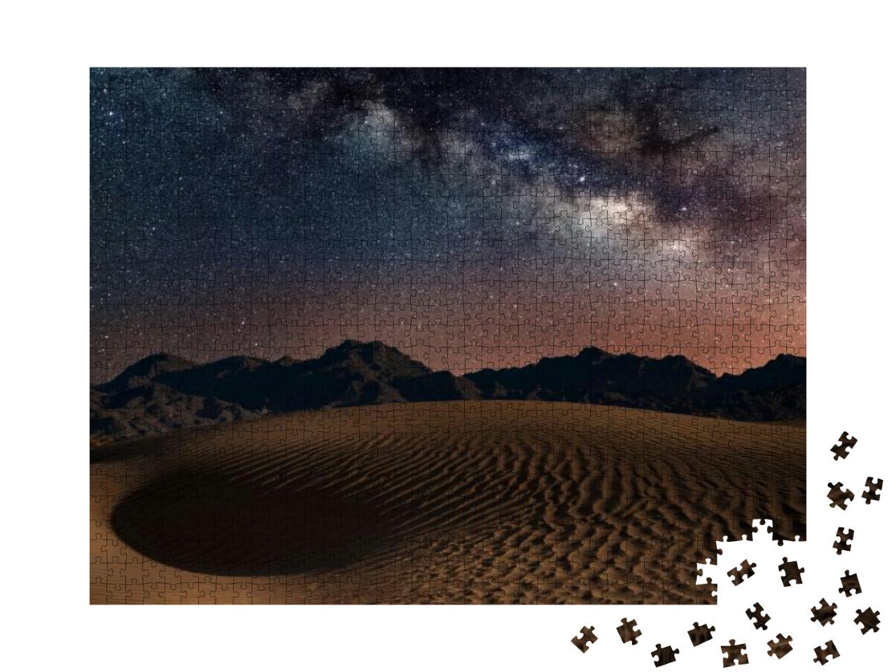 Galaxy Milky Way Al-Ula- Saudi Arabia... Jigsaw Puzzle with 1000 pieces