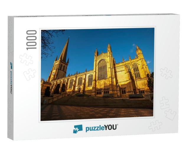 Wakefield Cathedral. Great Britain... Jigsaw Puzzle with 1000 pieces