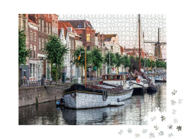 View in Rotterdam, the Netherlands... Jigsaw Puzzle with 1000 pieces