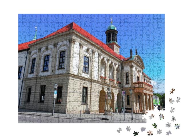 Magdeburg Old Town Hall... Jigsaw Puzzle with 1000 pieces