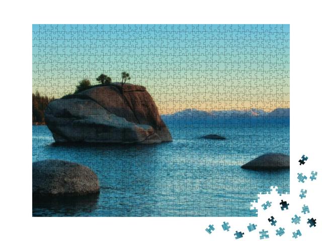 Bonsai Rock... Jigsaw Puzzle with 1000 pieces