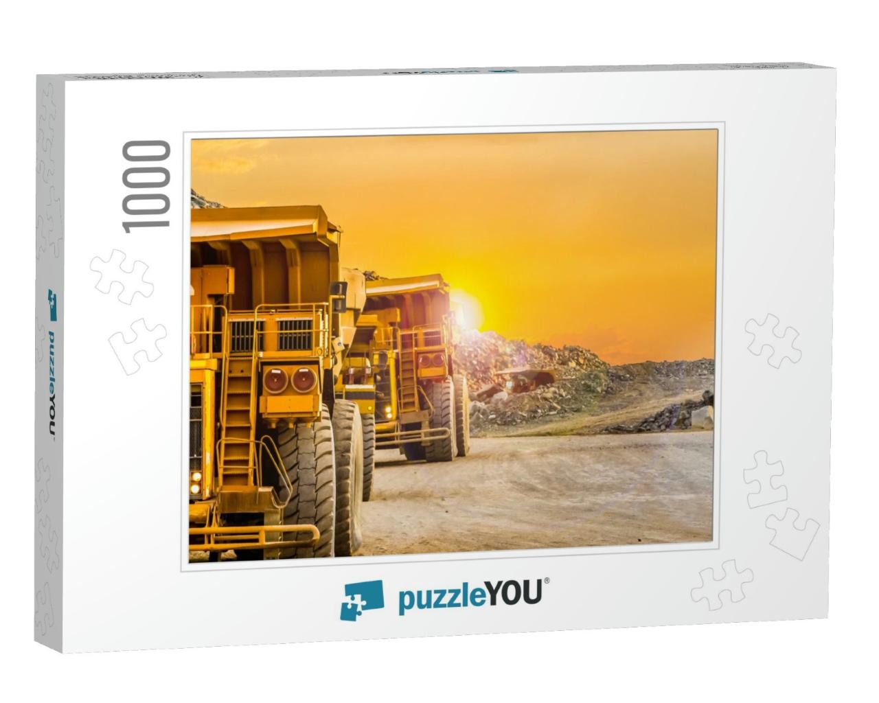 Platinum Palladium Mining & Processing, Dump Truck for Tr... Jigsaw Puzzle with 1000 pieces