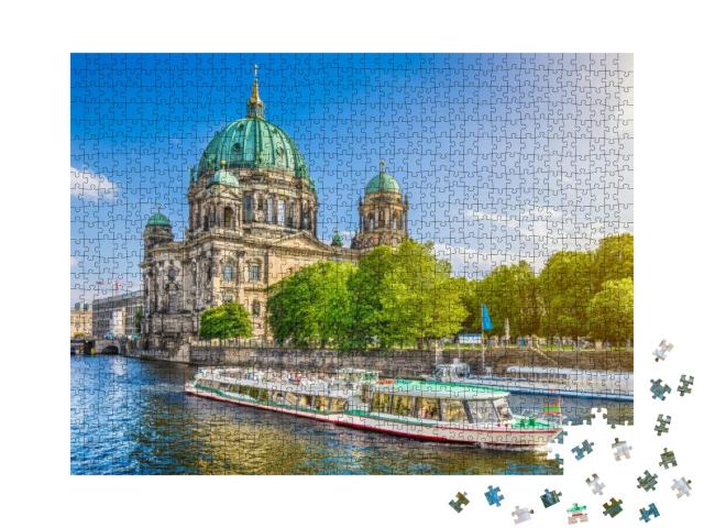 Beautiful View of Berliner Dom Berlin Cathedral At Famous... Jigsaw Puzzle with 1000 pieces