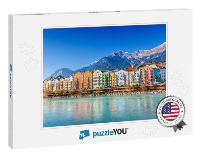 Innsbruck Cityscape, Austria... Jigsaw Puzzle