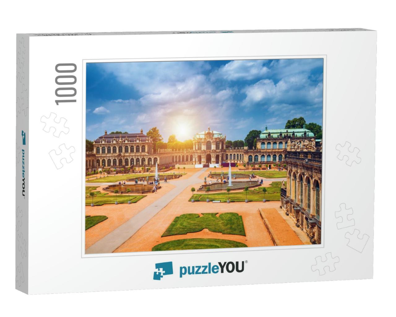 Famous Zwinger Palace Der Dresdner Zwinger Art Gallery of... Jigsaw Puzzle with 1000 pieces