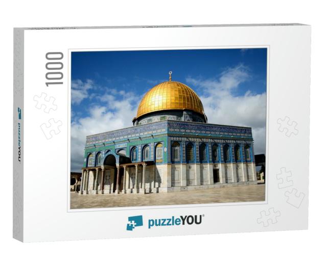 Dome of the Rock Mosque... Jigsaw Puzzle with 1000 pieces