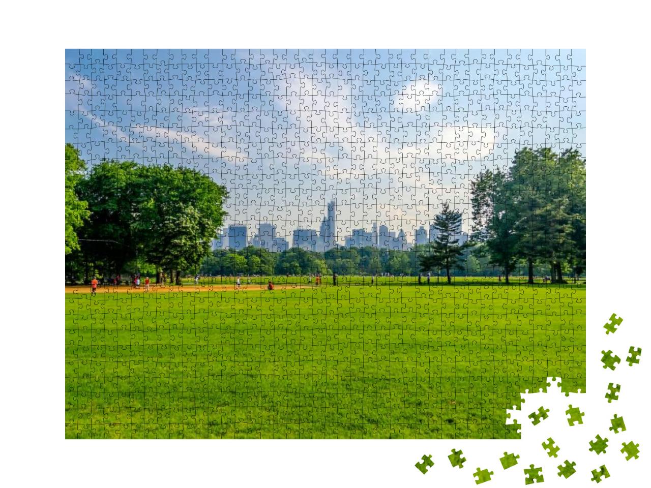 Central Park, Manhattan, New York City... Jigsaw Puzzle with 1000 pieces