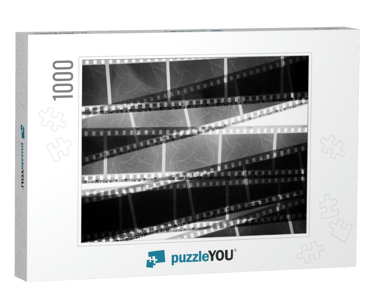 Black & White Film... Jigsaw Puzzle with 1000 pieces