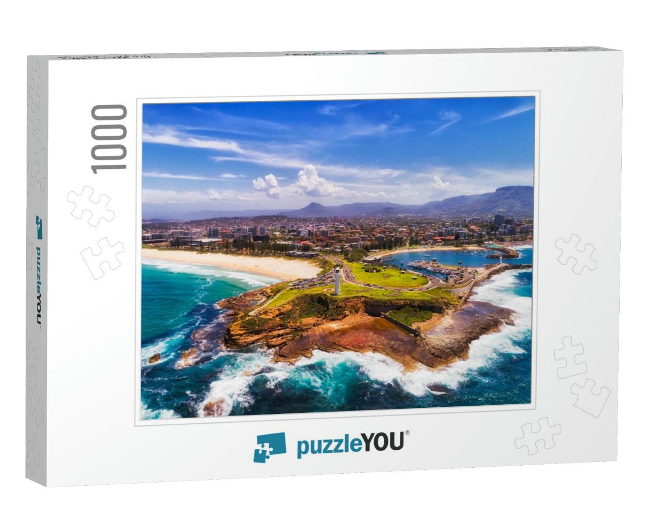 Headland of Wollongong City on Pacific Coast of Australia... Jigsaw Puzzle with 1000 pieces
