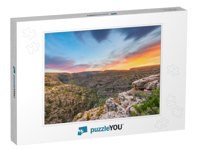 Carlsbad Cavern National Park, New Mexico, USA Overlooking... Jigsaw Puzzle