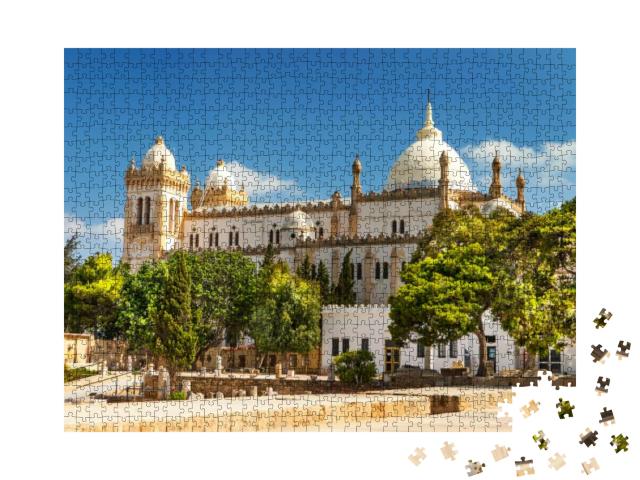 Ruins of the Ancient Carthage City, Tunis, Tunisia, North... Jigsaw Puzzle with 1000 pieces