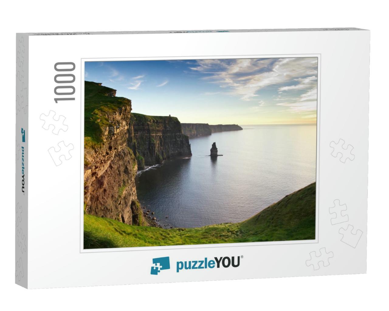 Cliffs of Moher At Sunset - Ireland... Jigsaw Puzzle with 1000 pieces