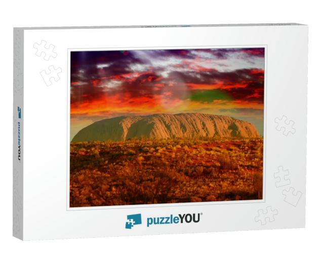 Australian Outback Colors in August... Jigsaw Puzzle
