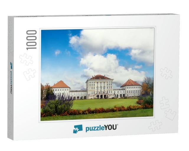 The Nymphenburg Palace Schloss Nymphenburg in Munich, Ger... Jigsaw Puzzle with 1000 pieces