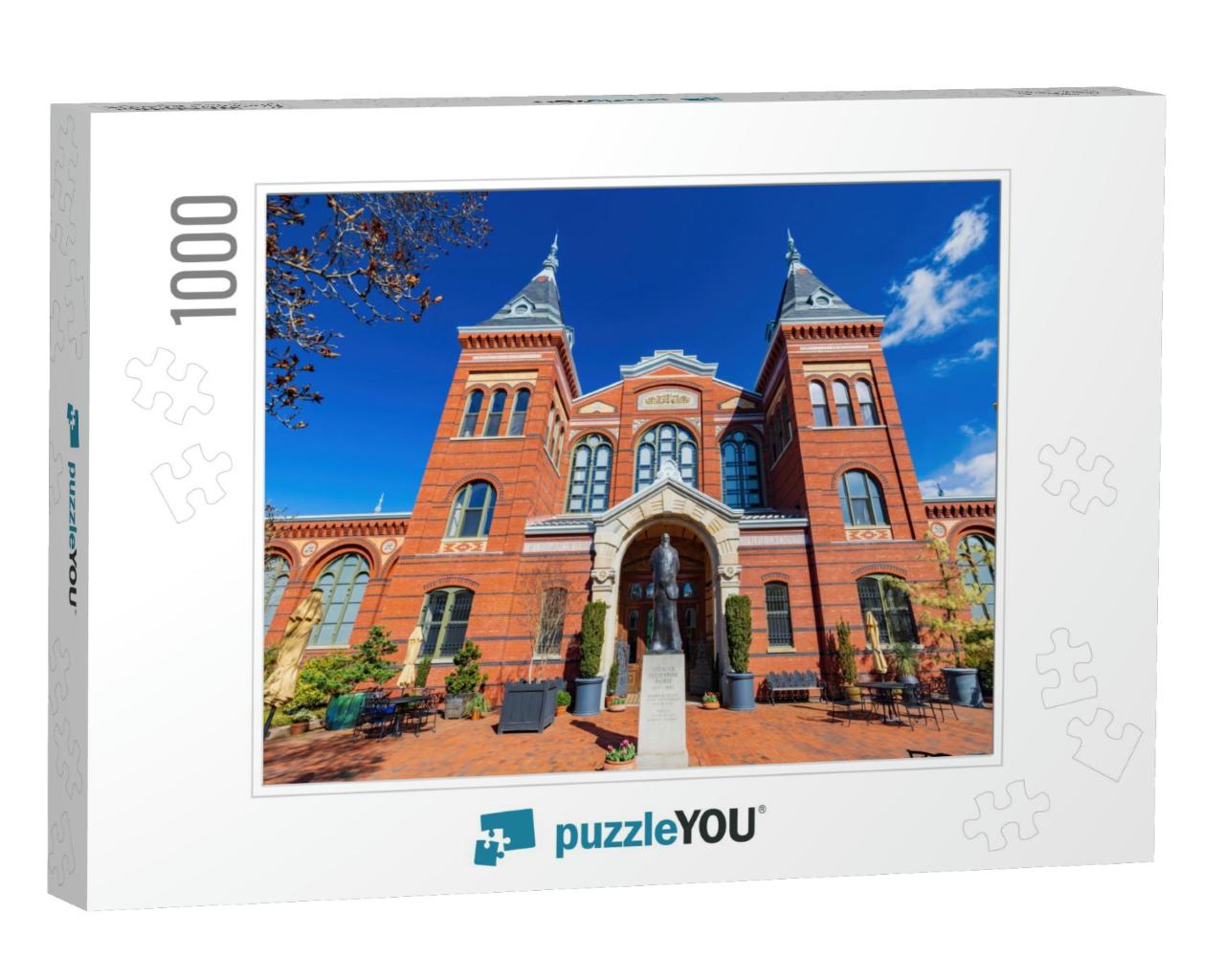 Sunny View of the Smithsonian Arts Industries Building At... Jigsaw Puzzle with 1000 pieces