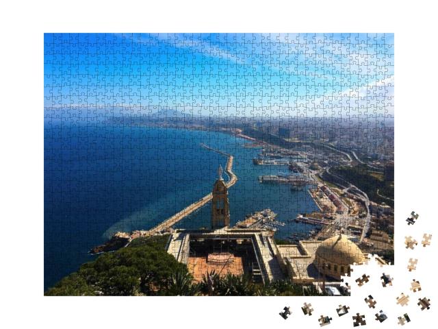 Santa Cruz Chapel, Oran, Algeria... Jigsaw Puzzle with 1000 pieces
