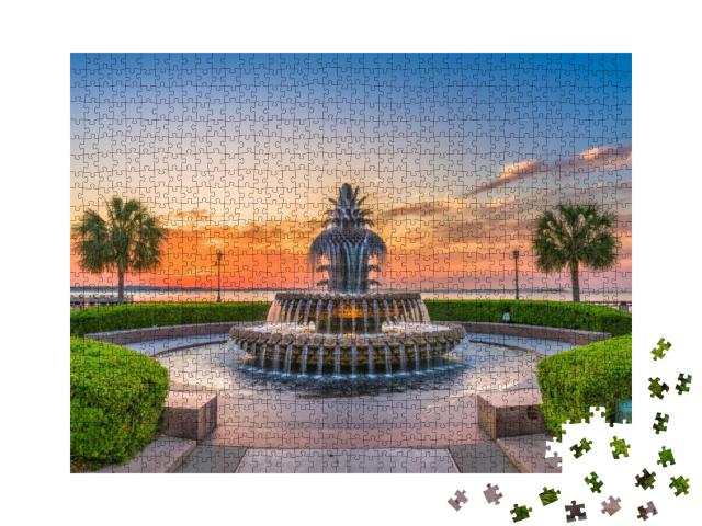 Charleston, South Carolina, USA At the Waterfront Park Pin... Jigsaw Puzzle with 1000 pieces