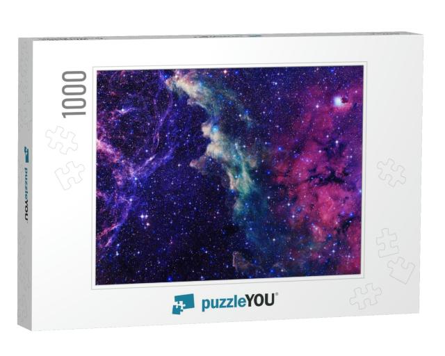 Endless Universe with Stars & Galaxies in Outer Space. Co... Jigsaw Puzzle with 1000 pieces