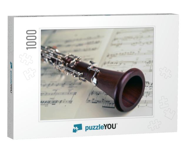 Close Up of a Clarinet Music Instrument... Jigsaw Puzzle with 1000 pieces