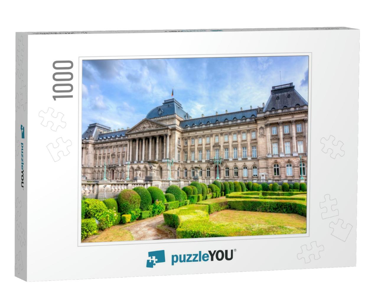 Royal Palace in Brussels, Belgium... Jigsaw Puzzle with 1000 pieces