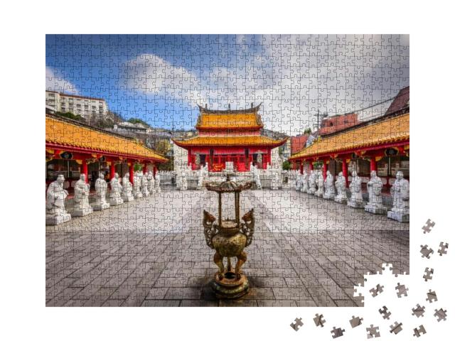 Nagasaki, Japan At Confucius Shrine... Jigsaw Puzzle with 1000 pieces