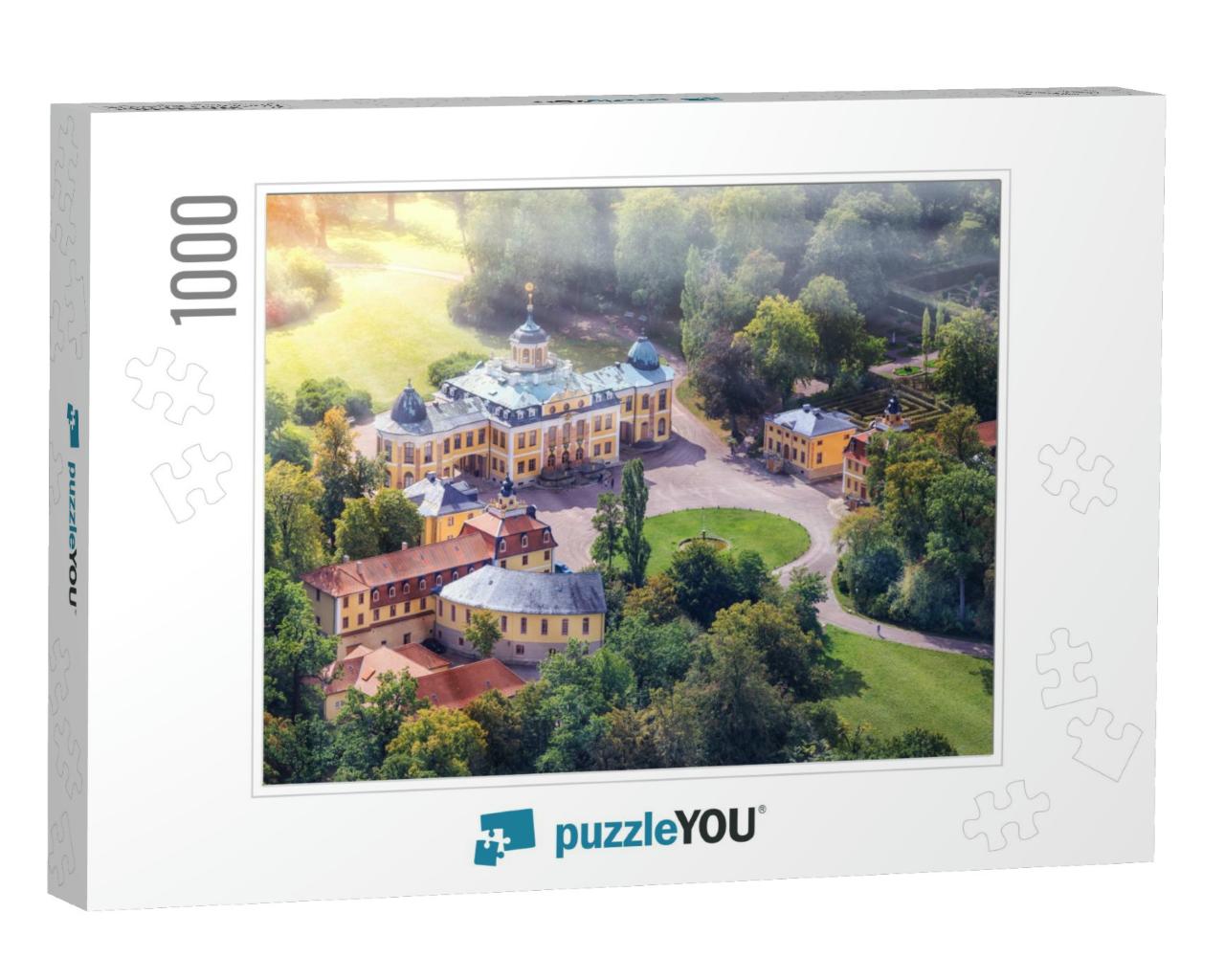 Belvedere Castle or Schloss a Baroque Castle on the Outsk... Jigsaw Puzzle with 1000 pieces