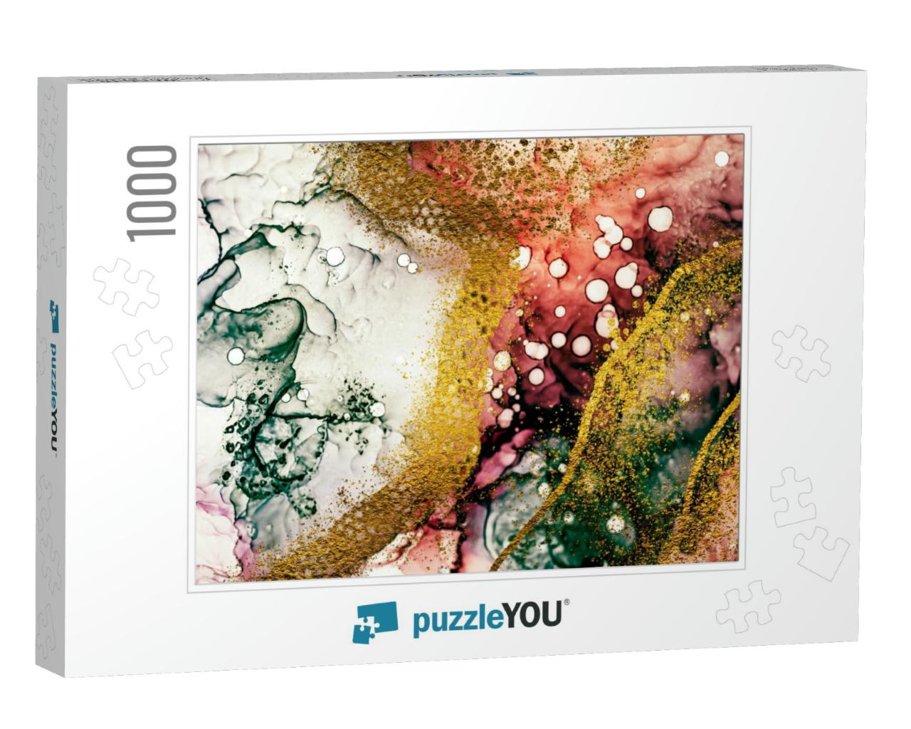 Transparent Creativity. Abstract Clouds -Art. Masterpiece... Jigsaw Puzzle with 1000 pieces