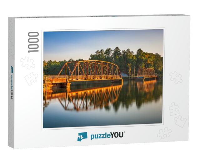 Highway 123 Fishing Pier in Westminster, South Carolina... Jigsaw Puzzle with 1000 pieces